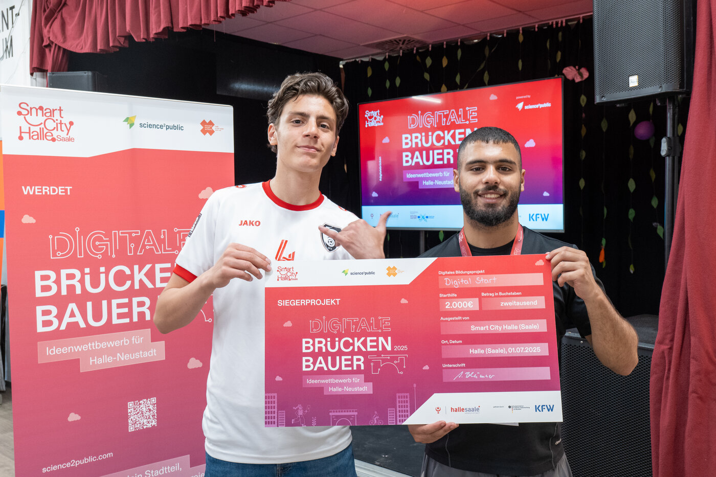 Smart-City-Ideenwettbewerb: Siegerprojekt „Digital Start"
