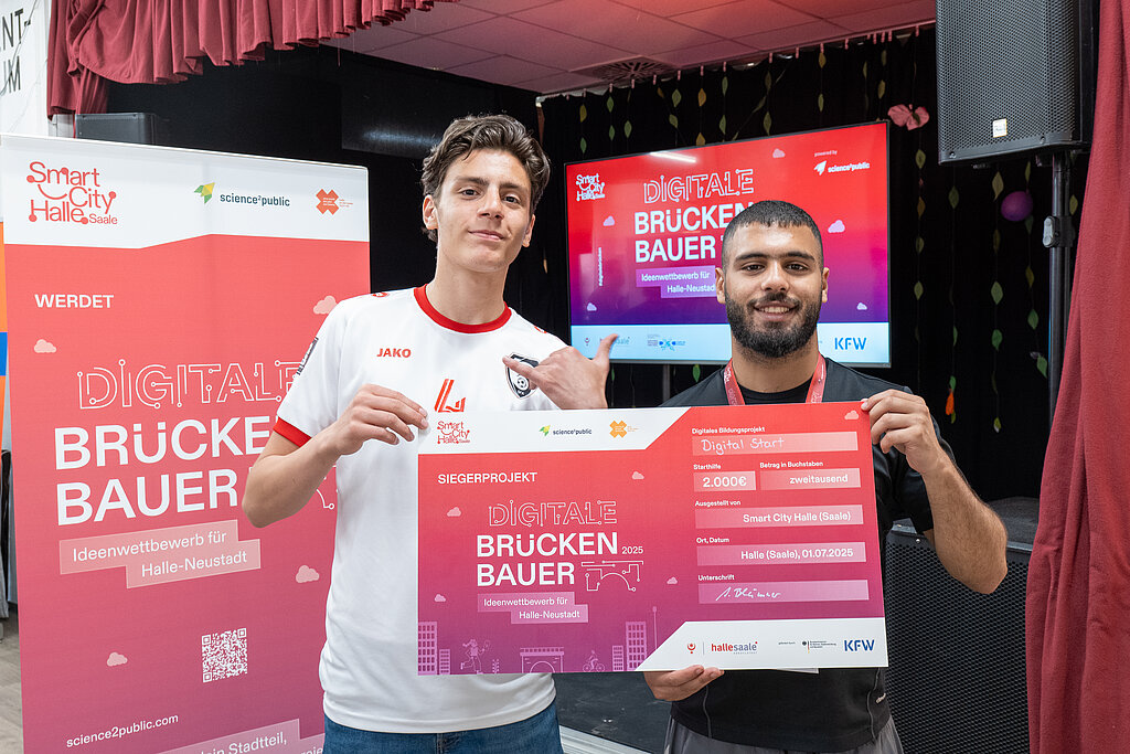 Smart-City-Ideenwettbewerb: Siegerprojekt „Digital Start"