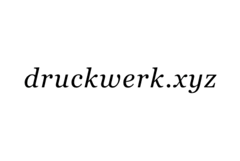 Logo von  druckwerk.xyz
